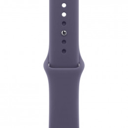 Apple Watch Series 11, 46 мм, Silver Aluminium Purple Fog Sport Band M/L