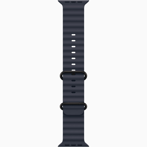 
Apple Watch Ultra 2 GPS + Cellular, 49 мм, черный корпус из титана, ремешок Ocean цвета «Navy»