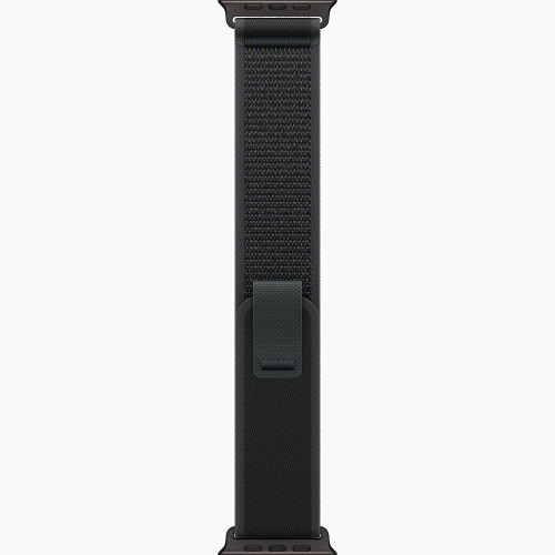 
Apple Watch Ultra 2 GPS + Cellular, 49 мм, черный корпус из титана, ремешок Trail цвета «Black», размер S/M