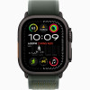 
Apple Watch Ultra 2 GPS + Cellular, 49 мм, черный корпус из титана, ремешок Trail цвета «Green», размер M/L