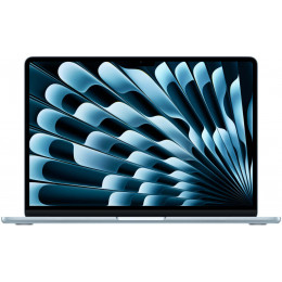 Apple MacBook Air 15″ (M4, 10C CPU/10C GPU, 2025), 16 ГБ, 256 ГБ SSD, Sky Blue