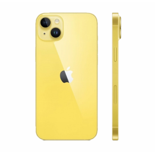 Смартфон Apple iPhone 14 256 ГБ, Dual: nano SIM + eSIM, желтый (б/у)