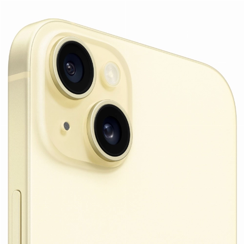 Смартфон Apple iPhone 15 Plus, 256 ГБ, Dual: nano SIM + eSIM, желтый (б/у)
