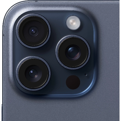 Смартфон Apple iPhone 15 Pro Max 1 ТБ, Dual: nano SIM + eSIM, синий титан (б/у)