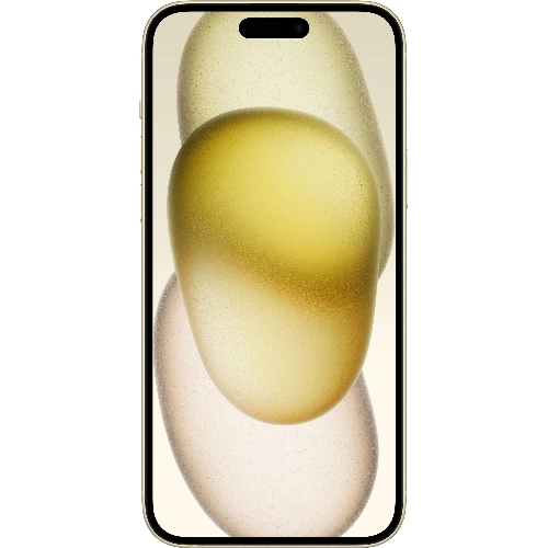 Смартфон Apple iPhone 15 256 ГБ, Dual eSIM, желтый (б/у)