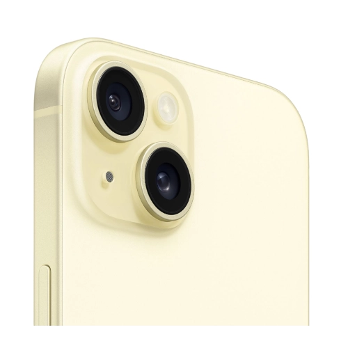 Смартфон Apple iPhone 15 256 ГБ, Dual eSIM, желтый (б/у)