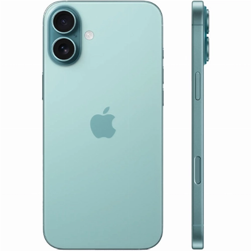 Смартфон Apple iPhone 16 512 GB, Dual SIM (nano SIM), Teal (б/у)