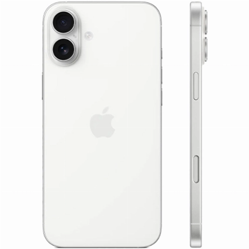 Смартфон Apple iPhone 16 256 GB, Dual SIM (nano SIM+eSIM), White (б/у)