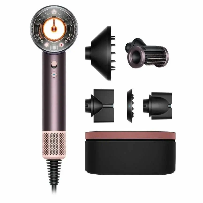 Фен Dyson Supersonic Hair Dryer HD16 Nural, Jasper Plum с кейсом